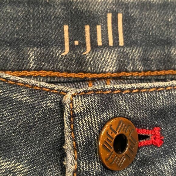 J Jill Slim Boot Cut Authentic Fit Stretch Jeans Size 4 - Picture 6 of 10